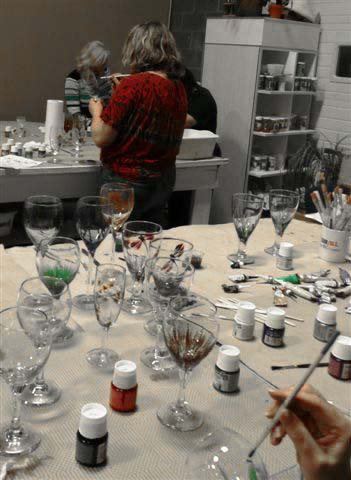 stained glass mosaic