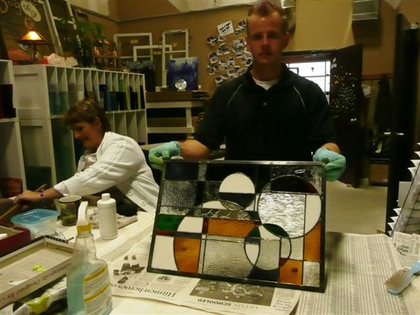  stained glass mosaic