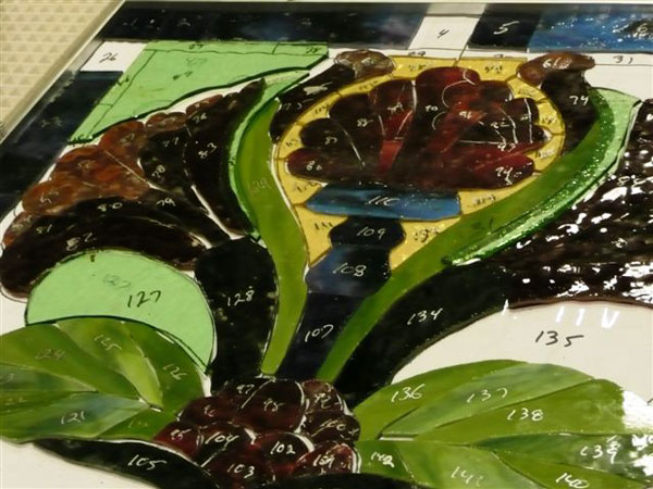  stained glass mosaic