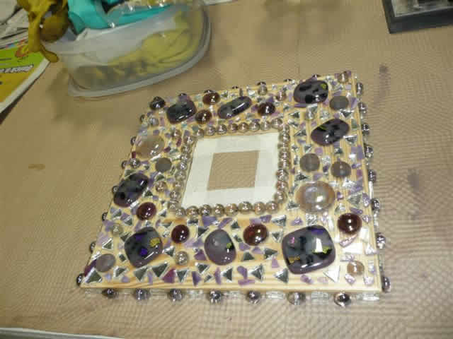 stained glass mosaic