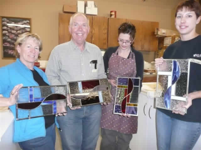 stained glass mosaic